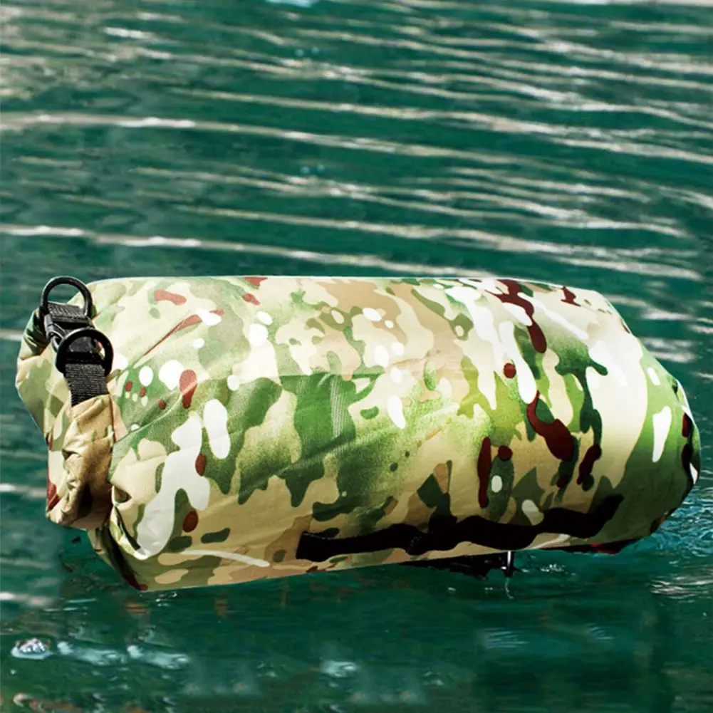 Outdoor Camouflage Waterproof Bag Portable Waterproof Storage Bag  Lightweight Boating Hiking Camping Rafting Storage Backpack