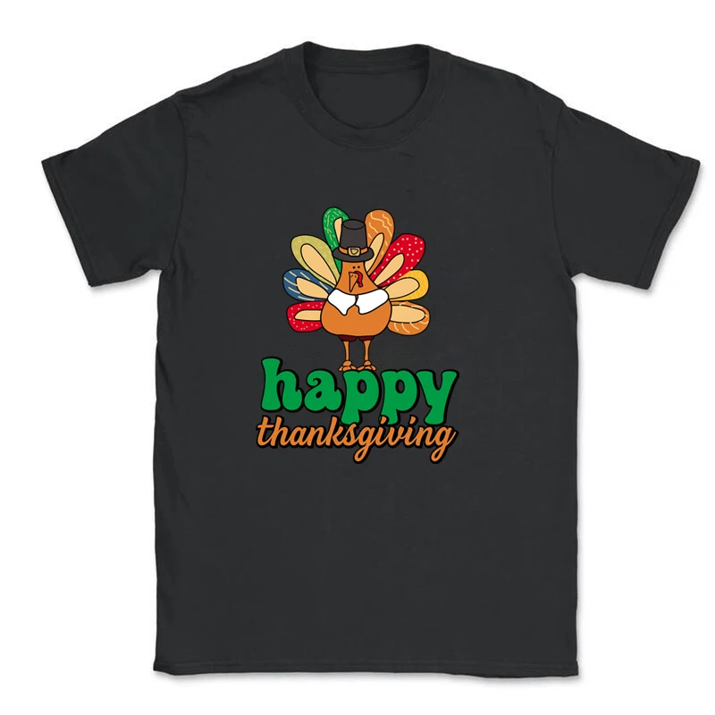 Fall Thanksgiving Food Turkey Heat Iron On Patch On Clothing Cartoon DIY Thermals Transfer Sticker DTF Patches