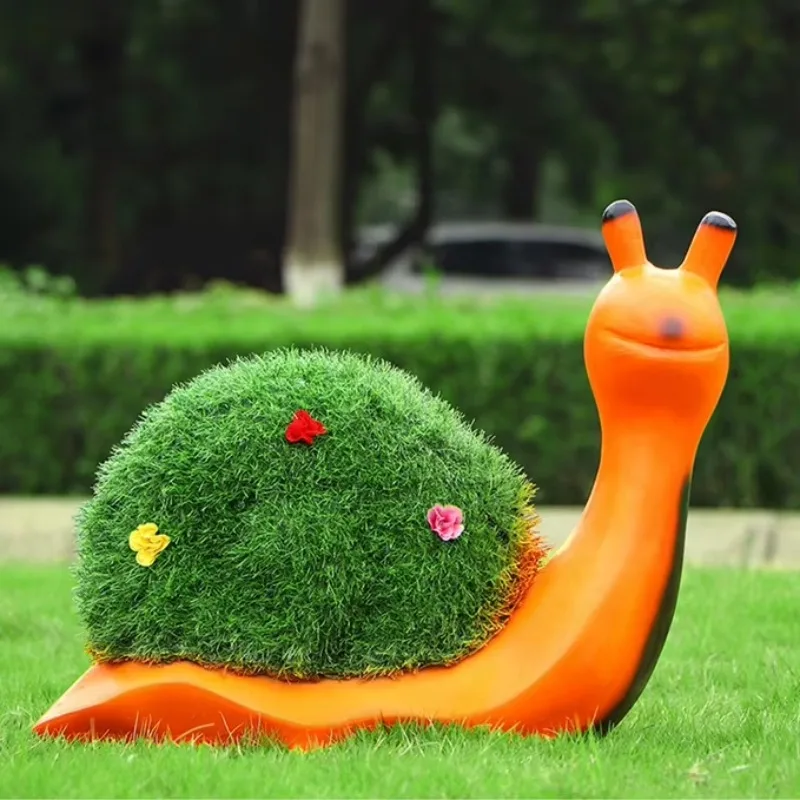 

Garden decoration artificial giant outdoor artificial trimmed grass plant sculpture green sculpture