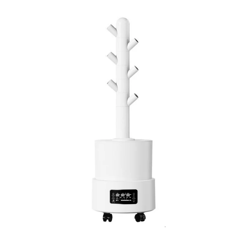 13L Industrial Humidifier with High Output, Commercial Cool Mist Sprayer for Supermarket Fruit Vegetable Fresh Keeping, Tobacco