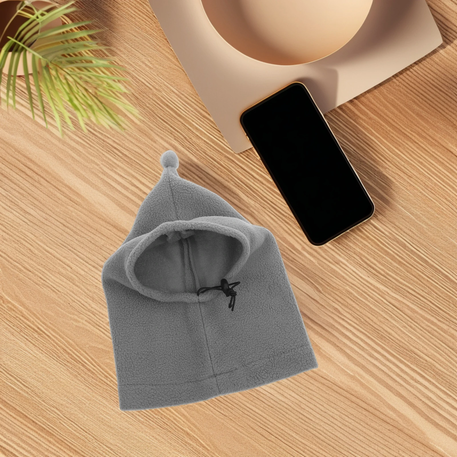 

Pet Hat Winter Warm Small Dog Hats Puppy Ear Warmer Grey Christmas Outfit Adjustable Cozy Dog Hat Suitable Pets Outdoor Funniest