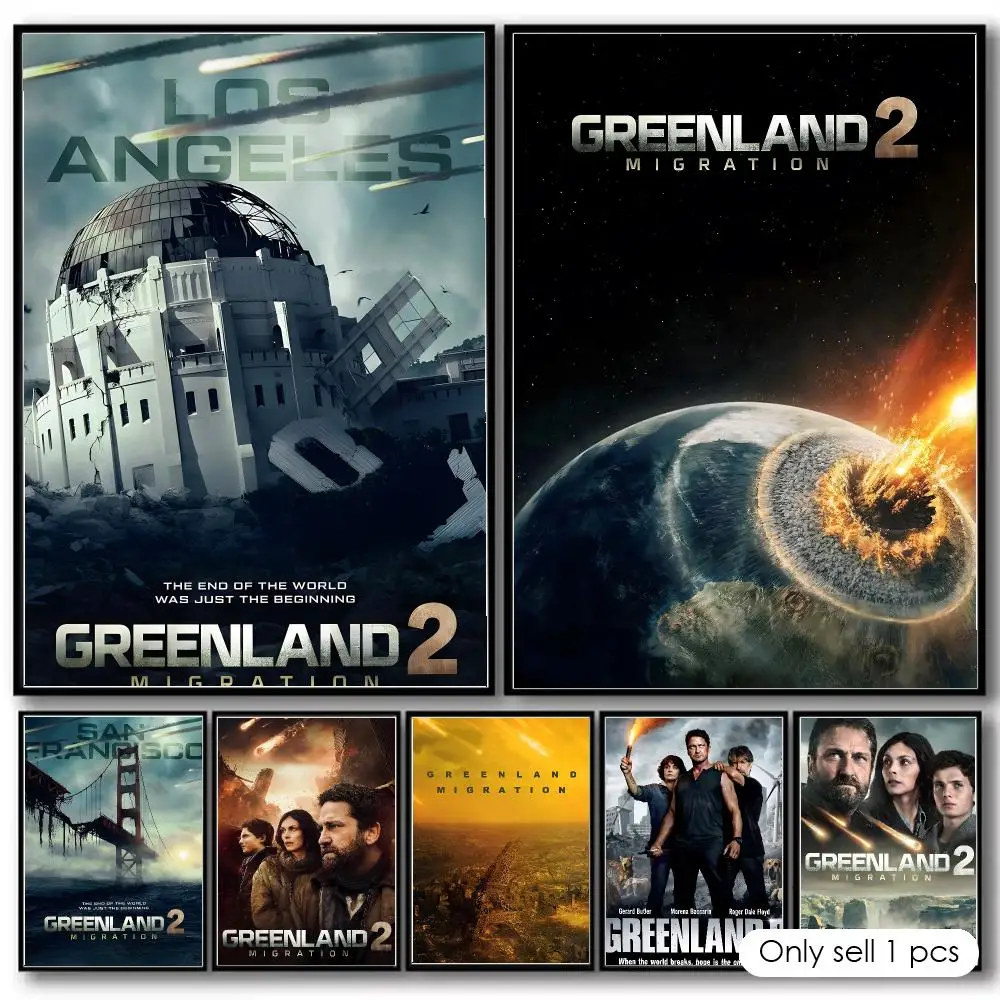 Movie G-Greenland 2: Migration Painting Calligraphy Cotton Canvas Wall Art Poster Quality Decor Painting for Home Decor