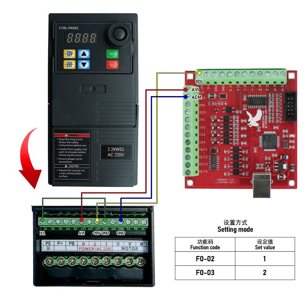 0,8 kW CNC-Spindelmotor ER11 800 W 24000 U/min 110 V/220 V + 1,5 kW VFD 50/60 Hz 65 mm Halterung Spannzangen inklusive für DIY-Gravur und Fräsen – Detail 8