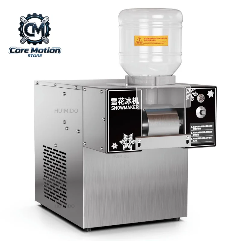 Mini Snow Ice Maker Shaver  Europe Snowflake Ice Machine Korea Bingsu  Snowflake Ice Shaving