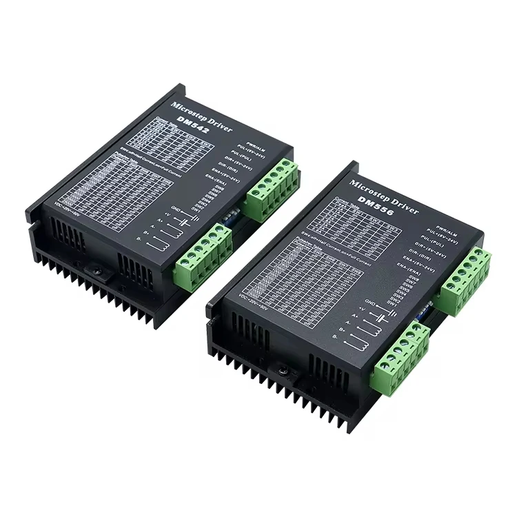 HLTNC 20-50 В постоянного тока 4,2 А цифровой DM542 DC 20-50 В 5,6 А DM556 Драйвер шагового двигателя подходит для 2-фазного двигателя Nema 17 Nema23 для 3D-принтера с ЧПУ HLTNC 20-50 В постоянного тока 4,2 А цифровой DM542 DC 20-50 В 5,6 А DM556 Драйвер шагового двигателя подходит для 2-фазного двигателя Nema 17 Nema23 для 3D-принтера с ЧПУ
