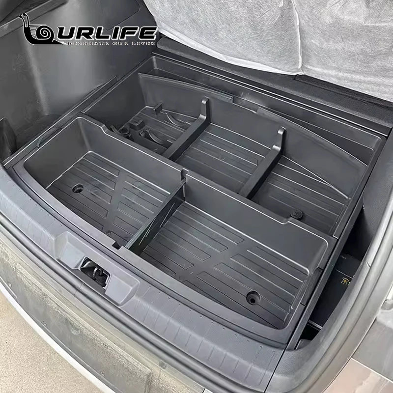 For BYD Seal U Sealion 6 Song Plus DMI 2024 Accessories Selected ABS material injection molded trunk storage box for automobiles