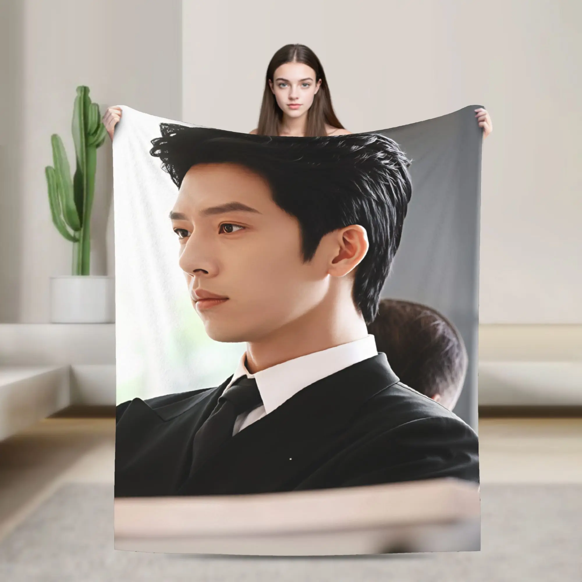 The Early Spring jing boran Flannel Blanket Spring  Soft Throw Blanket for Boy Girl Outdoor Novelty Bedspread Sofa Bed Cover