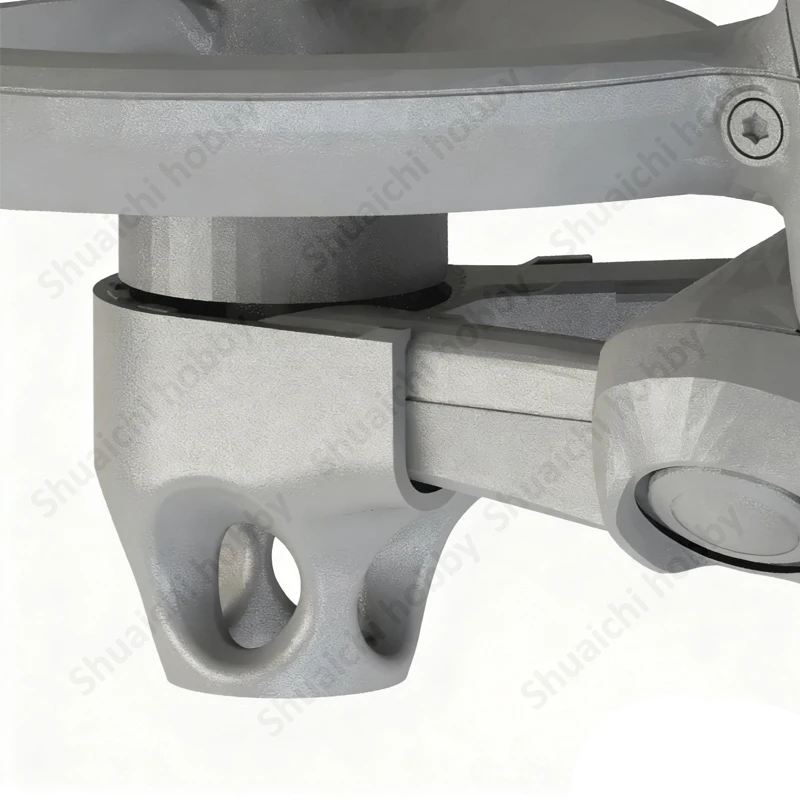 1 ensemble de coussinets de pied rehaussés, housse de protection pour train d'atterrissage rembourré, accessoires modifiés pour vol en plein air pour Drone DJI Avata 2 RC