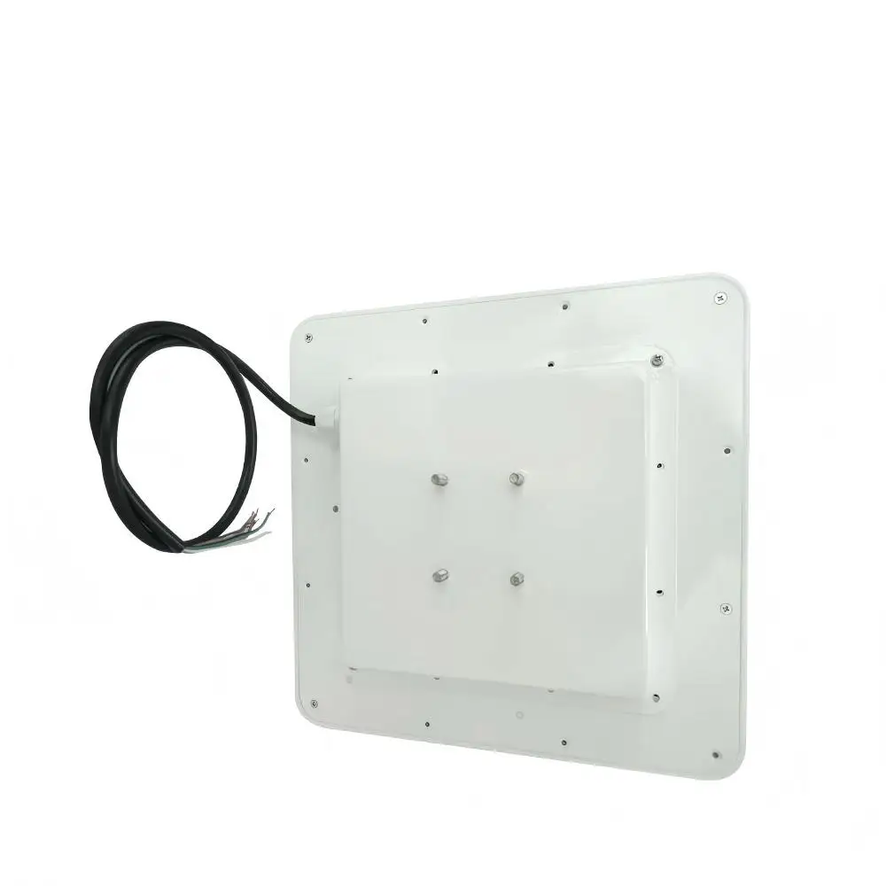 TIMY 9DBI Outdoor Circular Polarization UHF RFID Reader Antenna 860-960MHz 6-8m Waterproof ABS for Inventory Warehouse Animal