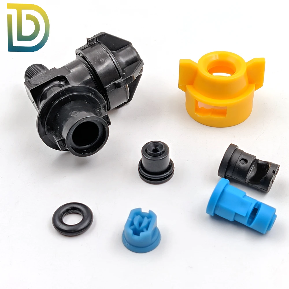 Anti-Drip Livestock Cooling Spray Nozzle 180° Fan-shaped Water Sprinkler for Dairy Cow Cattle Farm Cowshed Milking Parlor