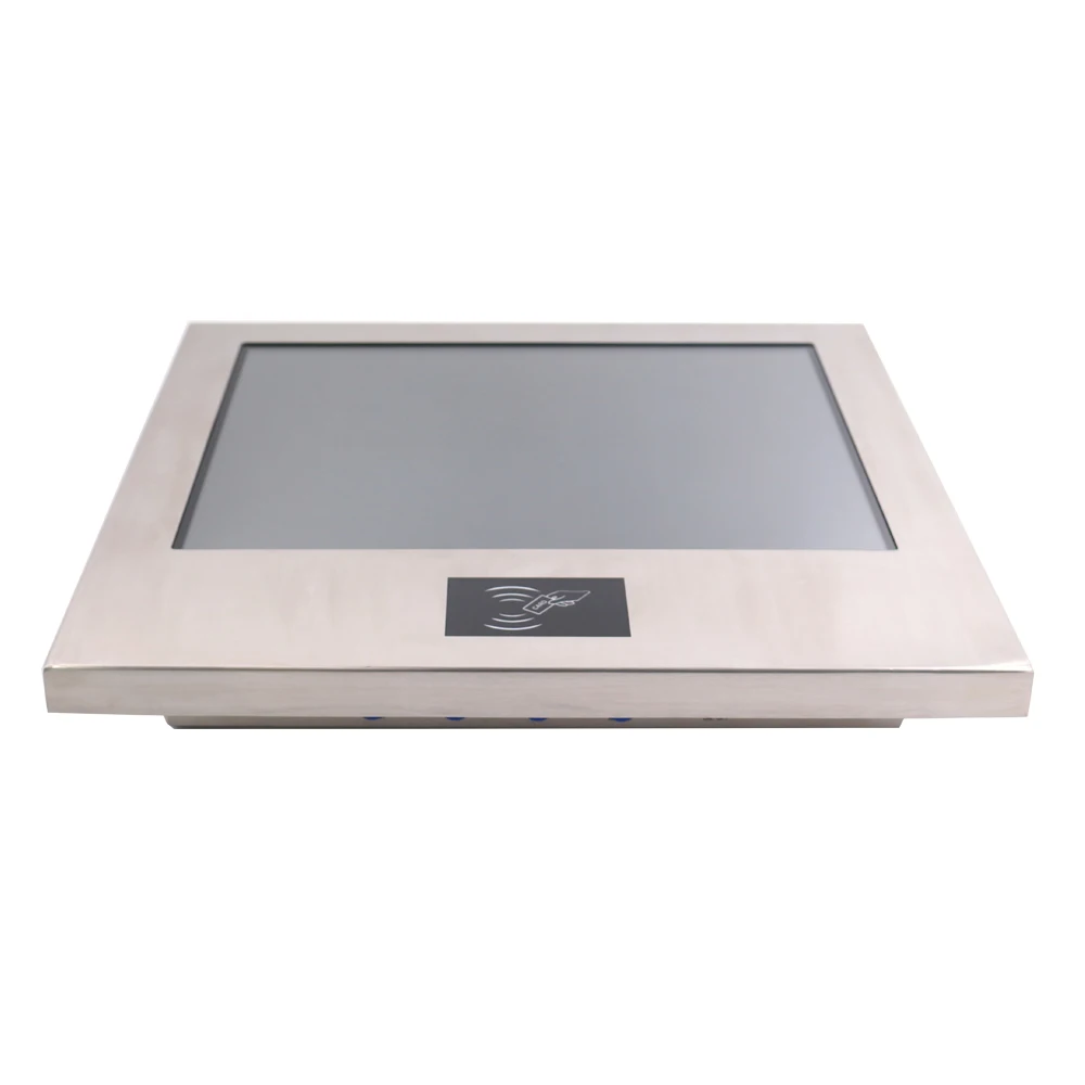 Custom Stainless Steel 19inch Wall-Mounted Capacitive Touch Waterproof Industrial Panel Computer