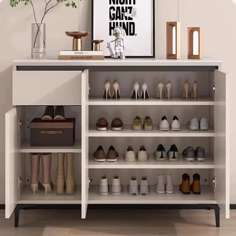 Room Decor Wall Shoe Rack Wood Drawer Cabinet Storage Vertical Cheap Shoe Rack Multifunction Cheap Archivadores Trendy Furniture