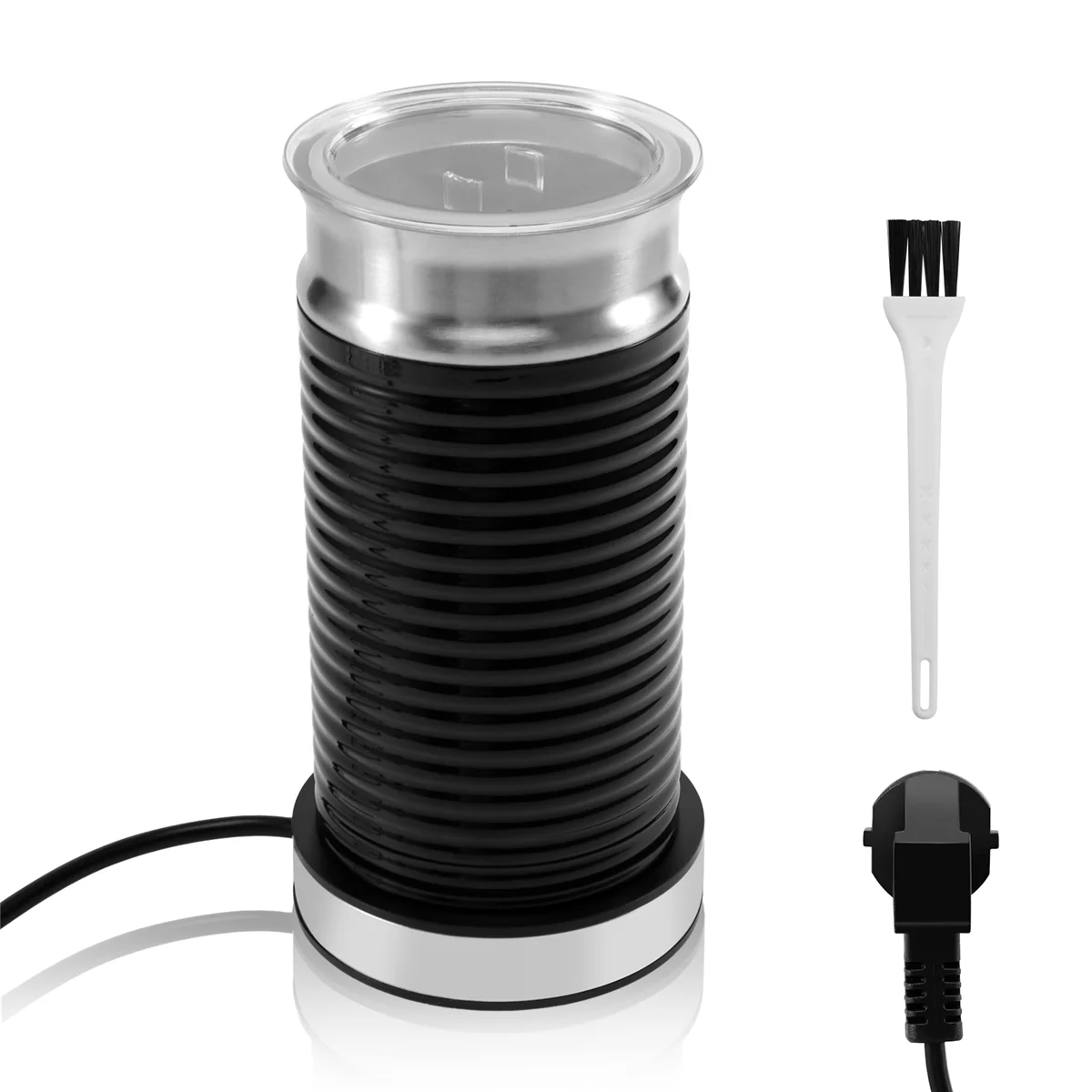 Nova máquina automática de espuma de leite quente e frio casa cappuccino cafeteira companheiro batedor de leite, plugue da ue-lite