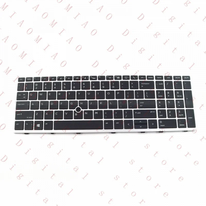 

RT New/Orig FOR HP EliteBook 850 G5 G6 755 G5 keyboard US Backlit Sliver L14366-001