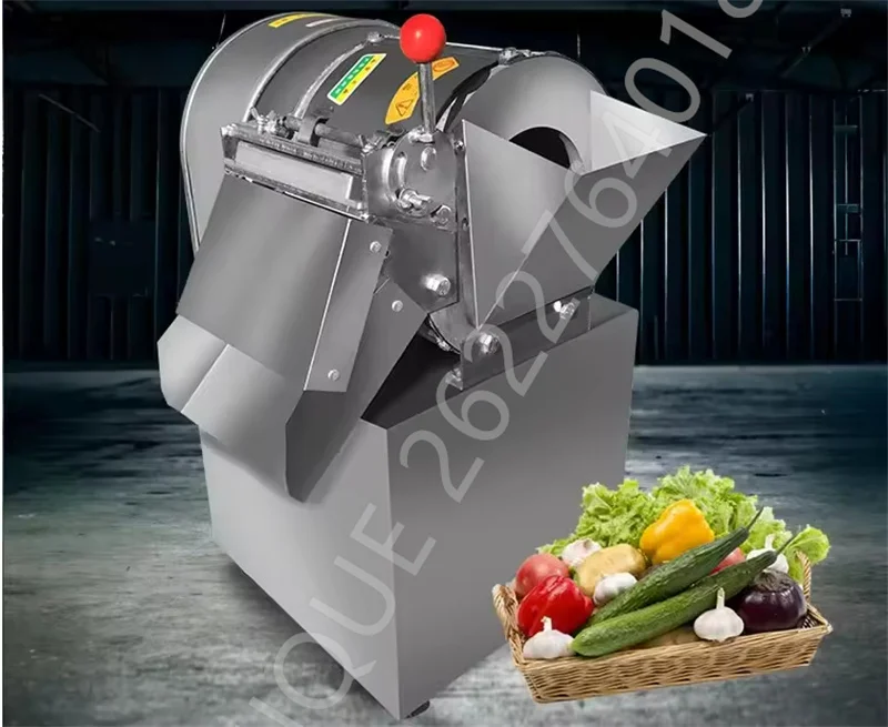 220V Electric Vegetable Shredder Food Processor Vegetable Chopper Stainless Steel Grinder for Meat Vegetable Fruit