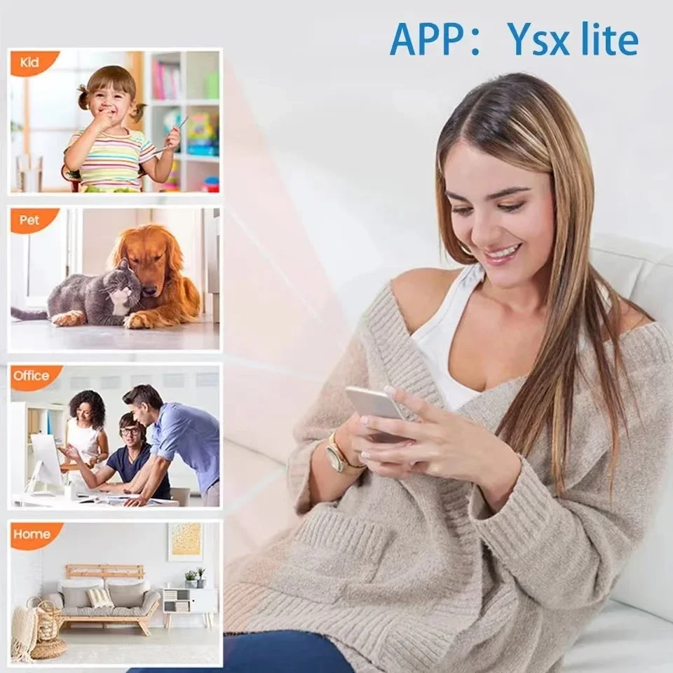 1080P Mini Camera WiFi Wireless HD Night Vision Camera Home X5 Remote Camera Kids Pet Safety Monitoring Gift