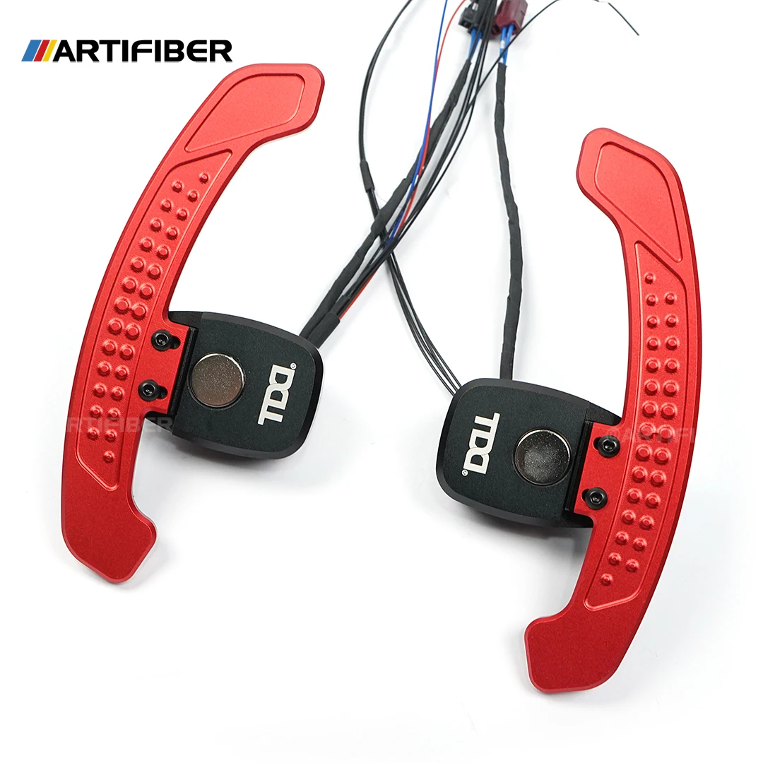 

Светодиодные магнитные переключатели из настоящего углеродного волокна для Mercedes-Benz A Class B Class C Class CLA Class, новый многоцветный дизайн