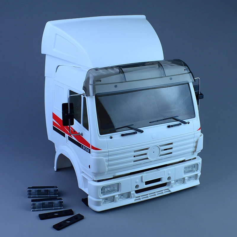 R/C トラクター トラック プラスチック製コックピットボディ 1/14 タミヤ RC ベンツ 1838 アクトロス アロクス 散在部品セット DIY用