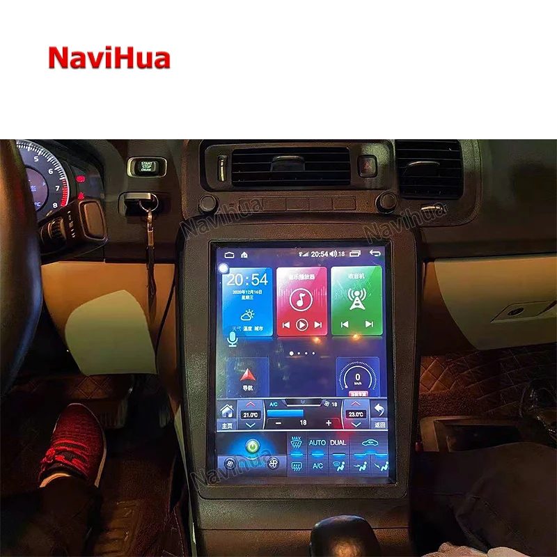 

NAVIHUA For Volvo S60 Android Car Radio MP5 For Tesla Screen Auto Stereo Head Unit Monitor Multimedia GPS Navigation System