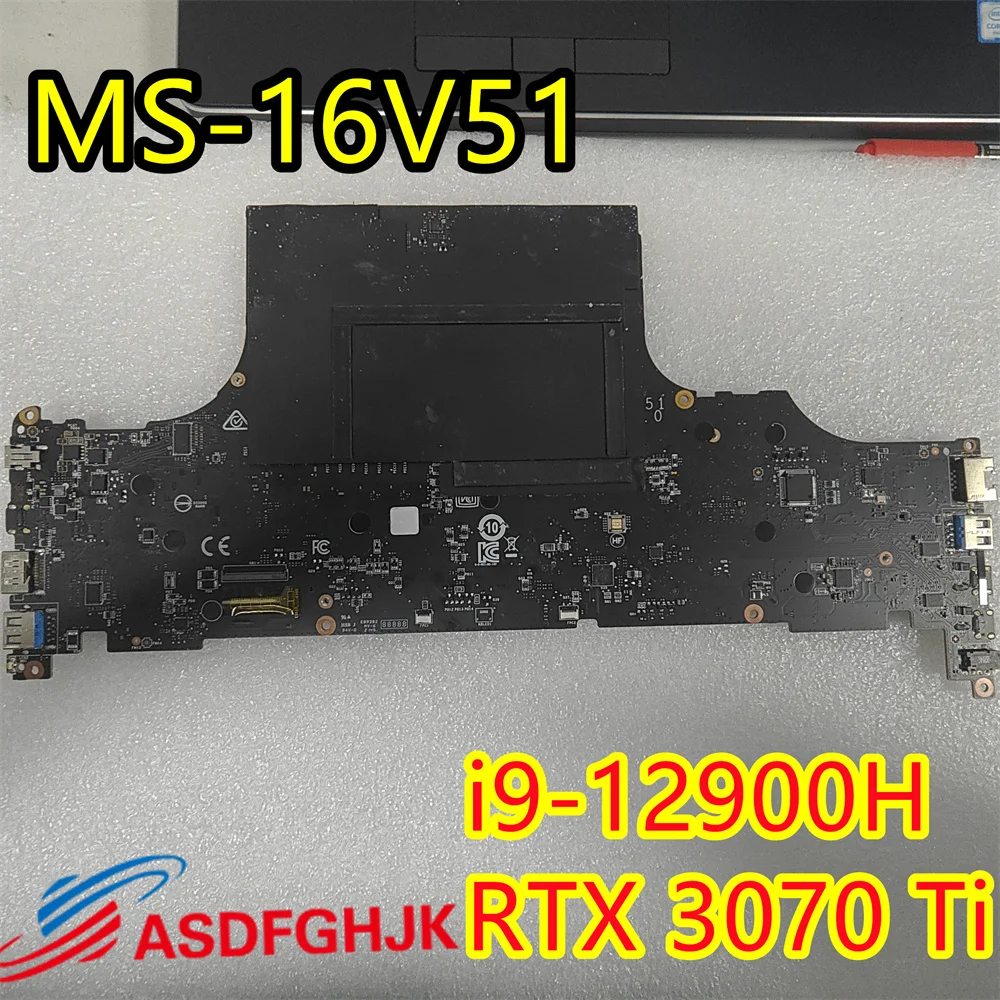 607-16V51-10SFor MSI Intel i9-12900H RTX 3070 Ti Motherboard MS-16V51 Stealth G...