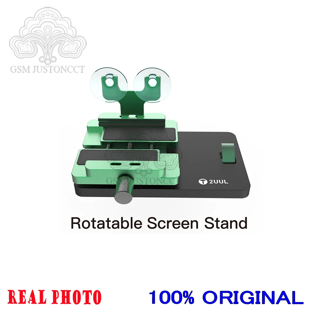 2UUL-Rotatable Screen Fixture for IP X-15ProMax, Universal Back Cover Opening Repair, Clamping Tool, BH05, BH06, Multi-function