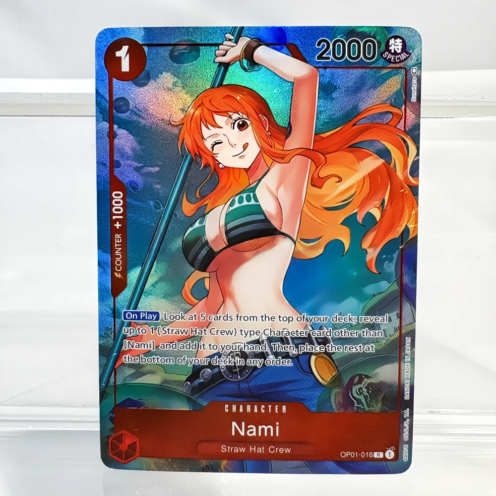 Anime One Piece OPCG Card English Version Shanks/Monkey.D. Luffy/Portgas.D. Ace Game Anime Collection Proxy Cards