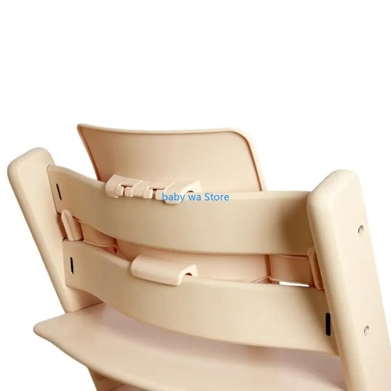 واقي سلامة الطفل قابل للفصل للكرسي المرتفع، مسند ظهر مريح للمنزل لمرحلة ما قبل المدرسة 4XBD