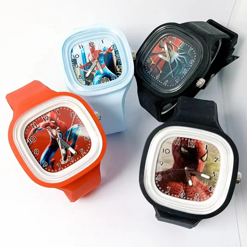 Reloj de dibujos animados Brave Fly Boy Style para niños, cuatro colores