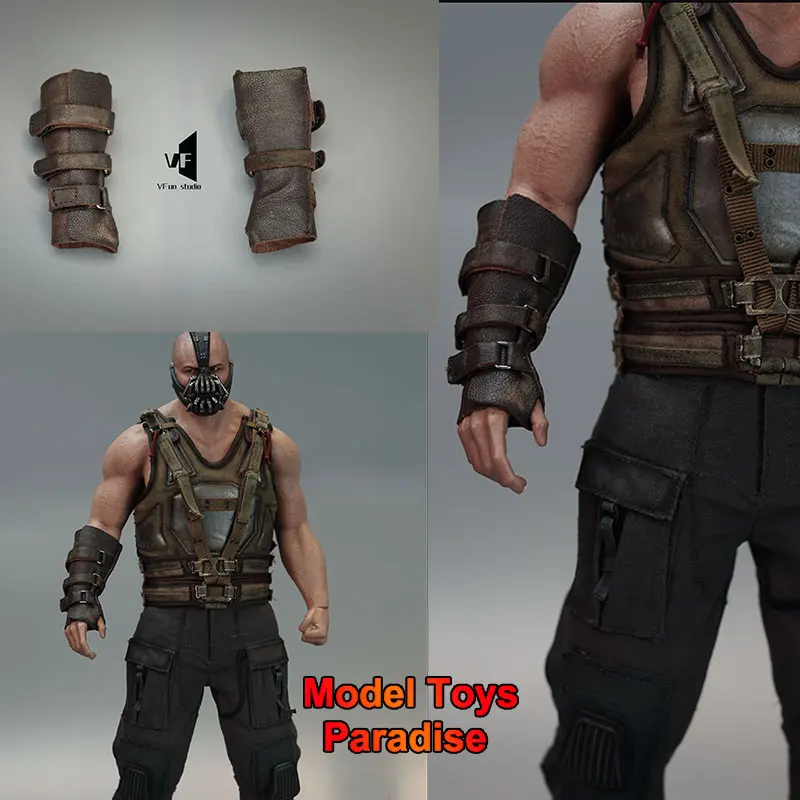 

[No Figure] VFun Studio VF003 1/6 Bane Soldier Genuine Leather Wrist Guard Model Wristband Fit 12'' MMS689 Action Figure Body