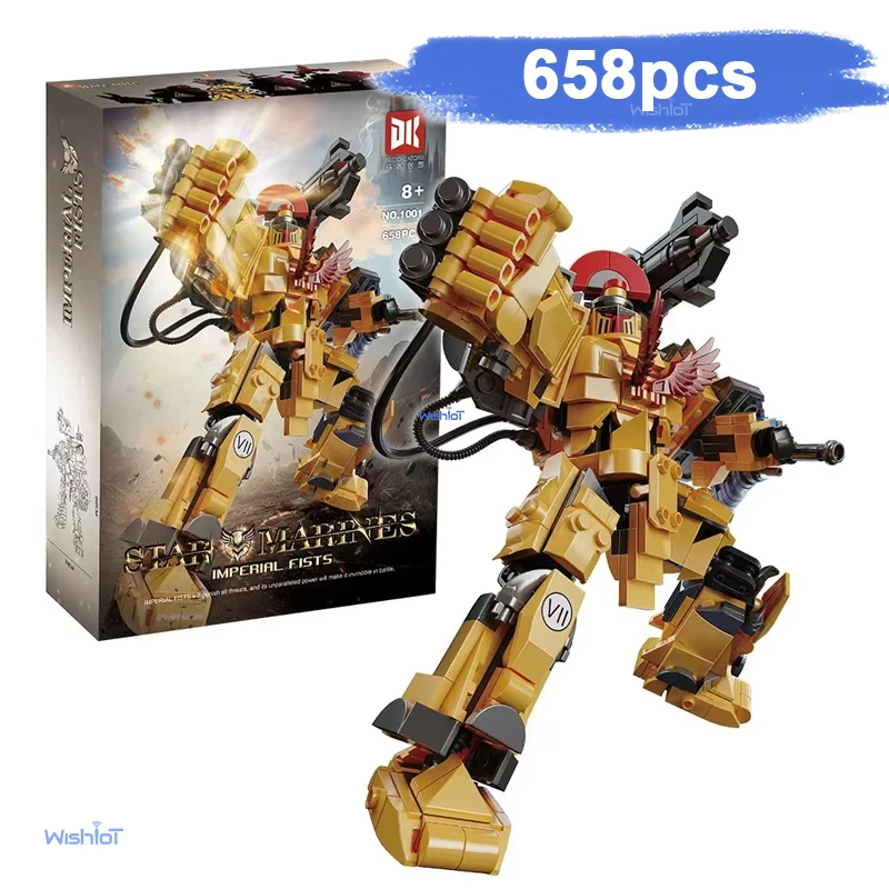 

1001 Heavy Punch Fighter 658 шт. Набор строительных блоков Коллекционная модель Маленькие гранулы Сборочные модели DIY Игрушка для подарков