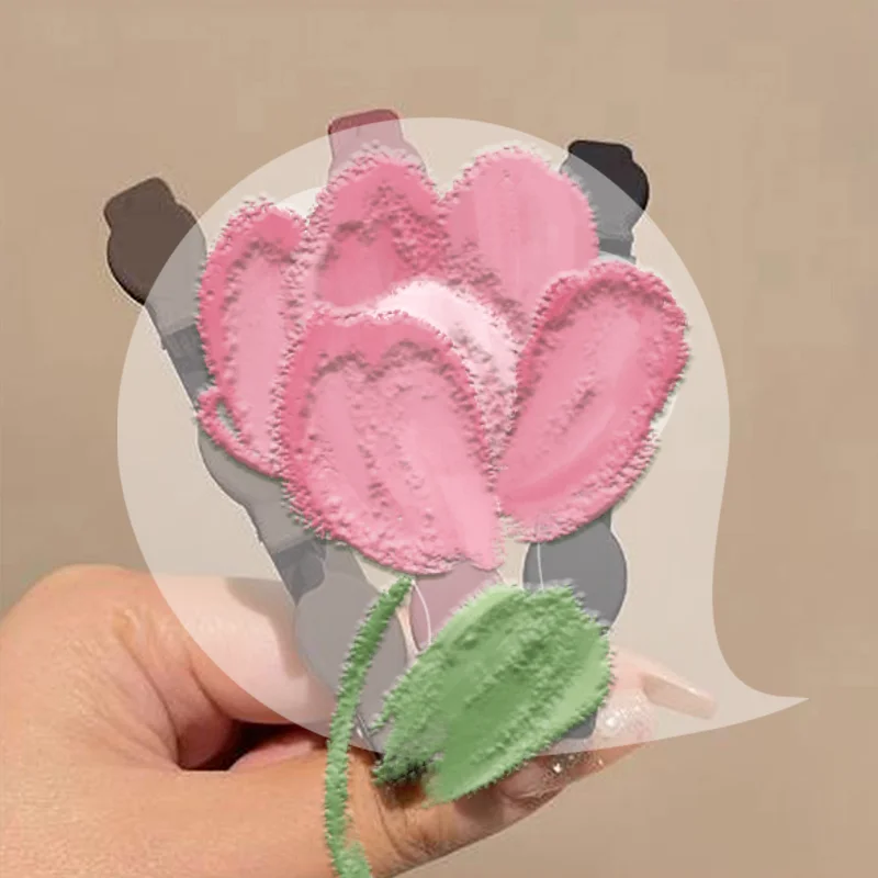 بلون مقاطع الشعر المضفر الكورية نمط مشبك شعر تمزيقه الانفجارات الشعر كليب الجبين يتدفقون المشابك إكسسوارات الشعر #1