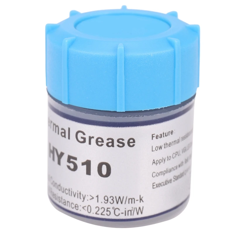 HY510 10G Grey Thermal Conductive Grease Paste For CPU GPU Chipset Cooling