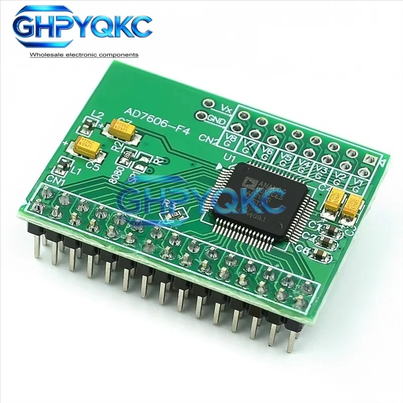 GHPYQKC AD7606 Data Acquisition Module 16‑Bit 8‑Channel Synchronous Sampling 200Ksps ADC Module For Industrial Signal Detection