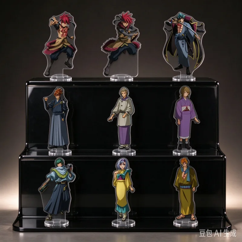 Battle Spirits [Re] ZEKKAI NO KU Anime Peripheral Acrylic Standee Model Plate Transparent Desk Decoration Collection Keychain