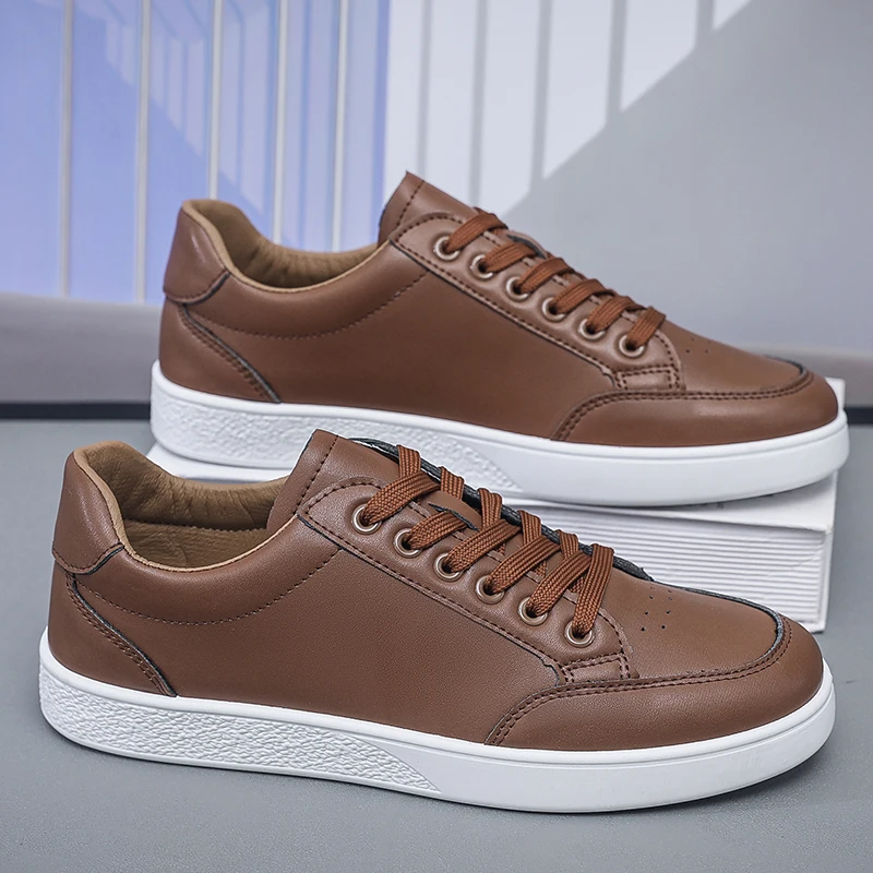 2025, neue Herrenschuhe, Herbst, dicke Sohlen, Skateboard-Schuhe, vielseitige Freizeitschuhe, trendige Schuhe, koreanische Version, Retro-Sportbrett, S