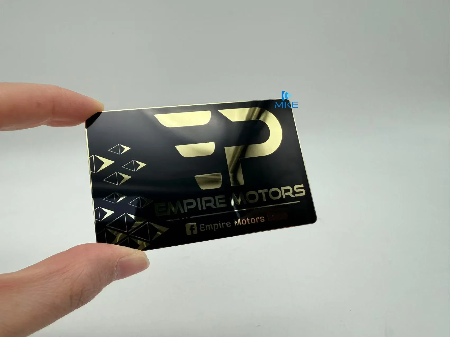 Custom MadE Business Stainless Steel Cards Metal