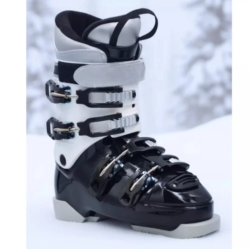 Alpine-Skischuhe für Herren und Damen, Aluminium-Schnalle, 85 Härte, Intermediate Allround-Skischuhe