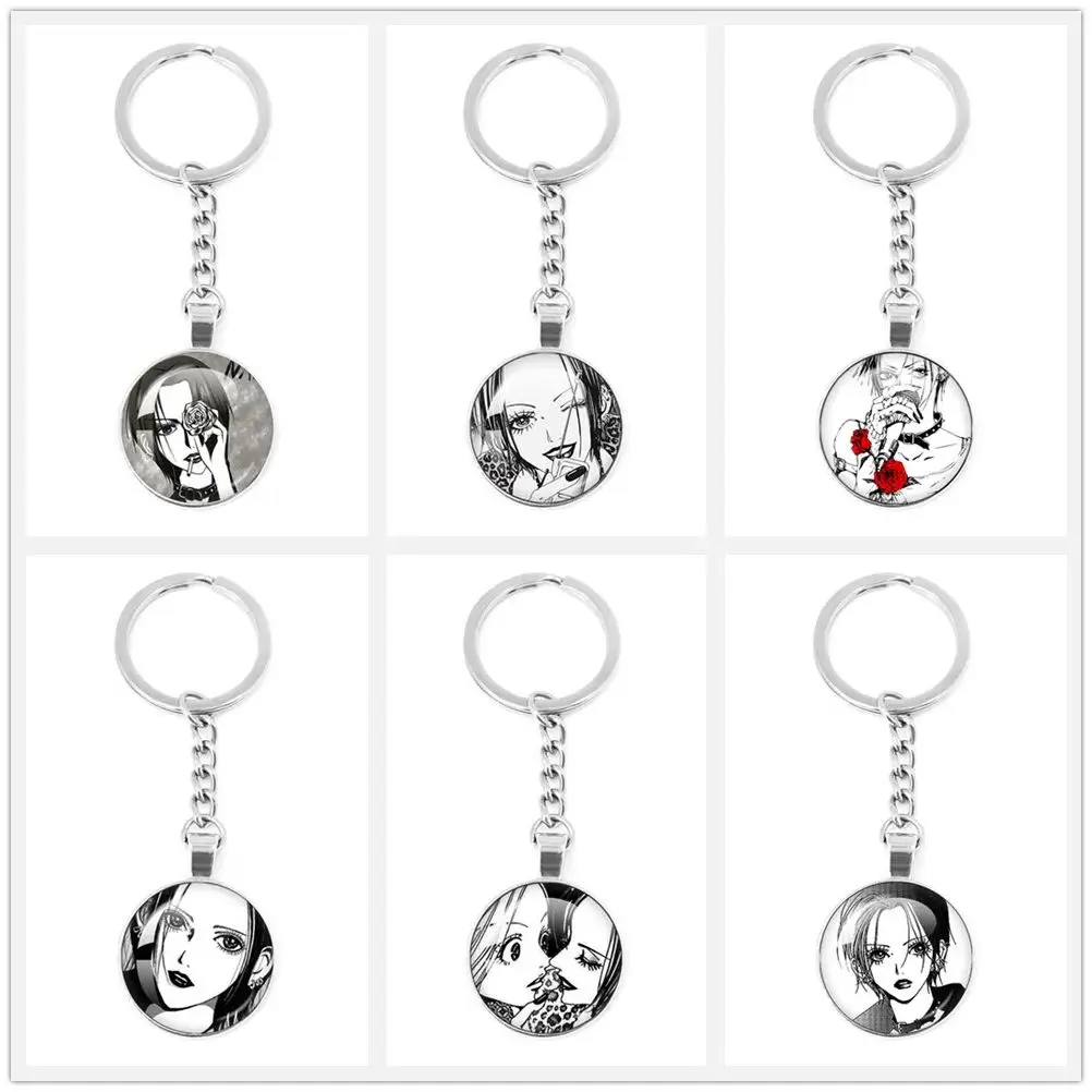 Anime Ai Yazawa Osaki Keychain NANA Manga Osaki Anime Keychain Keyring Jewelry Fans Gifts Bag Pendant Keychains