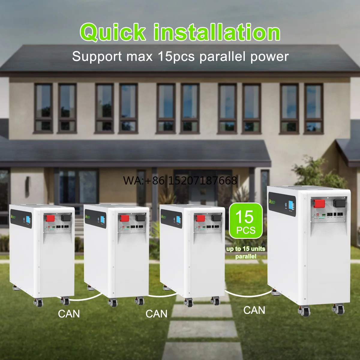 

Аккумулятор для дома, аккумулятор Powerwall, 48 В, литий, 51,2 В, 314 Ач, 16 кВтч, Lifepo4, литий-ионный аккумулятор, солнечная энергия