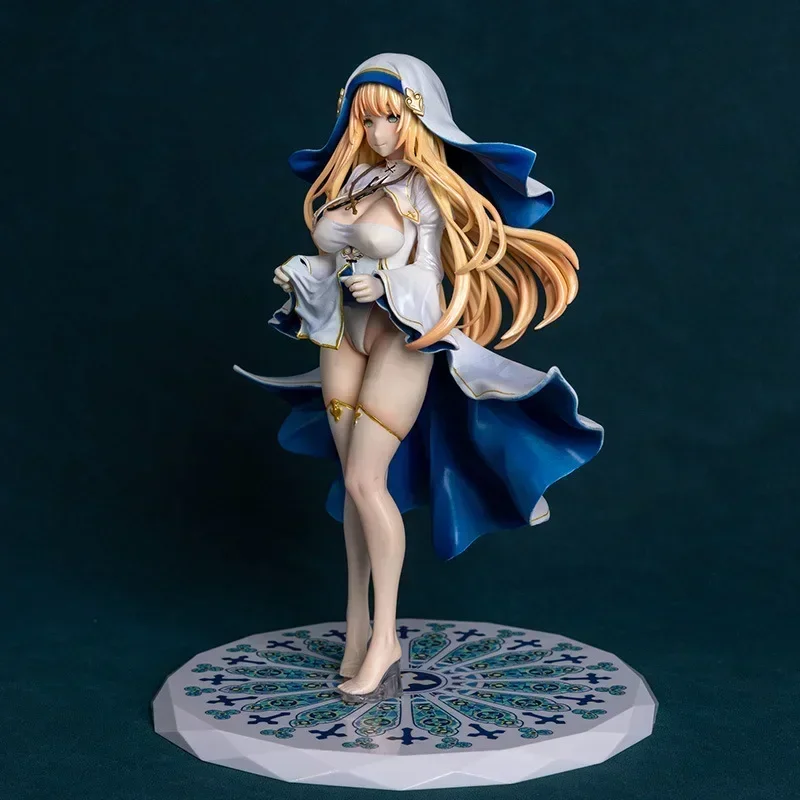 

Аниме-фигурка монахини Шарлотта Sacred White Pure NSFW, фигурки сестры, сидячее платье, модель игрушки, украшение, подарок