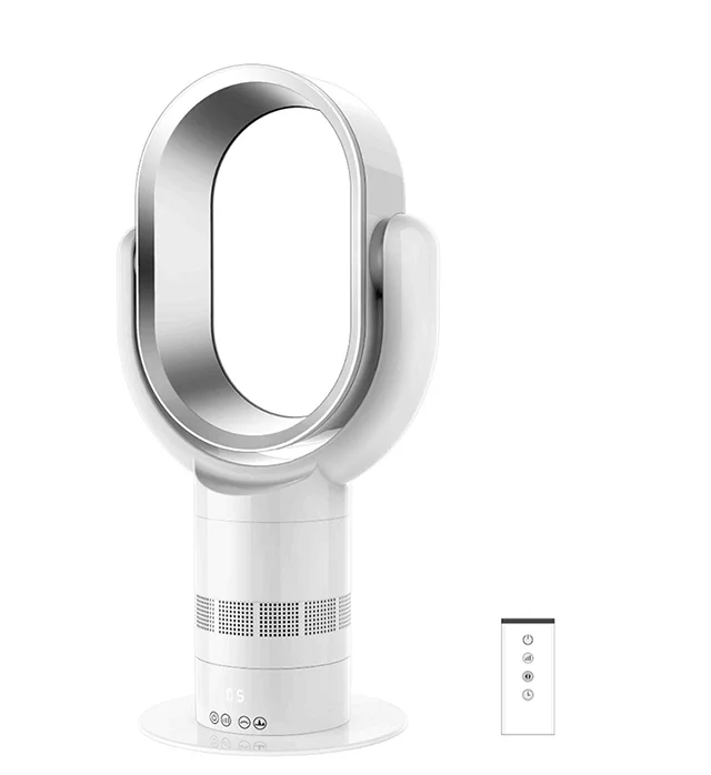 

Portable Electric Table Fan Household Air Cooling Device Digital Control Bladeless Wide Angle Oscillation Made of Plastic