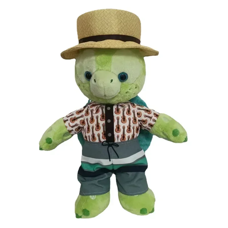 

38cm Bear Duffy and Friend Turtle Olu Mel Plush Toy Soft Turtle Doll Sofa Bed Pillow Animal Gift