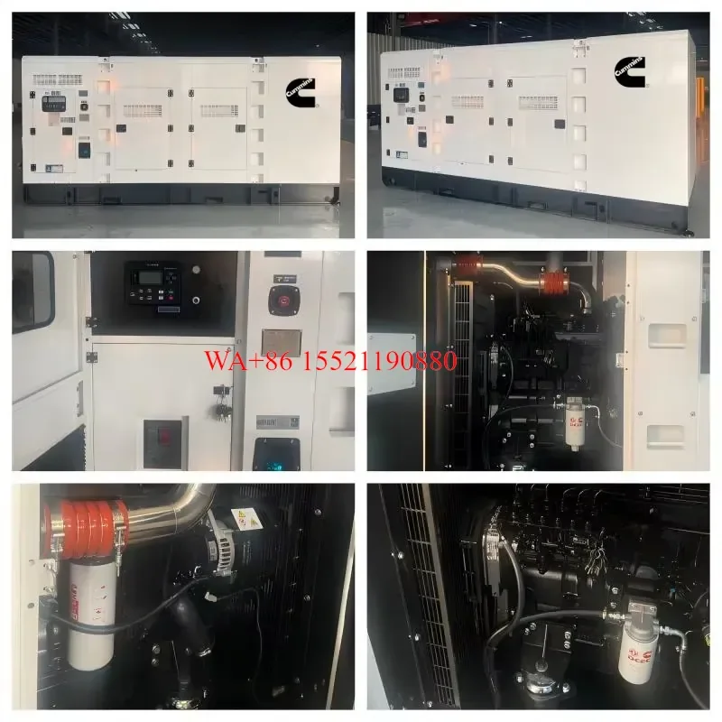 WMWMNU for Cummins Silent Diesel Generator 80-500kVA Industrial Standby Power CE ISO Certified