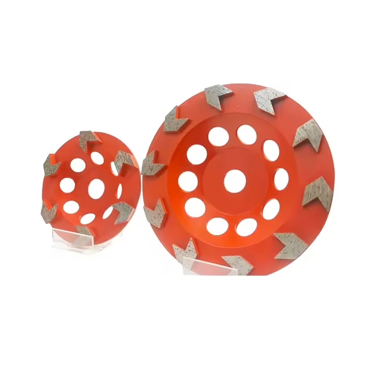 hit productFactory Supply Long Service Life Metal Bond Diamond Grinding Cup Wheels for Concrete
