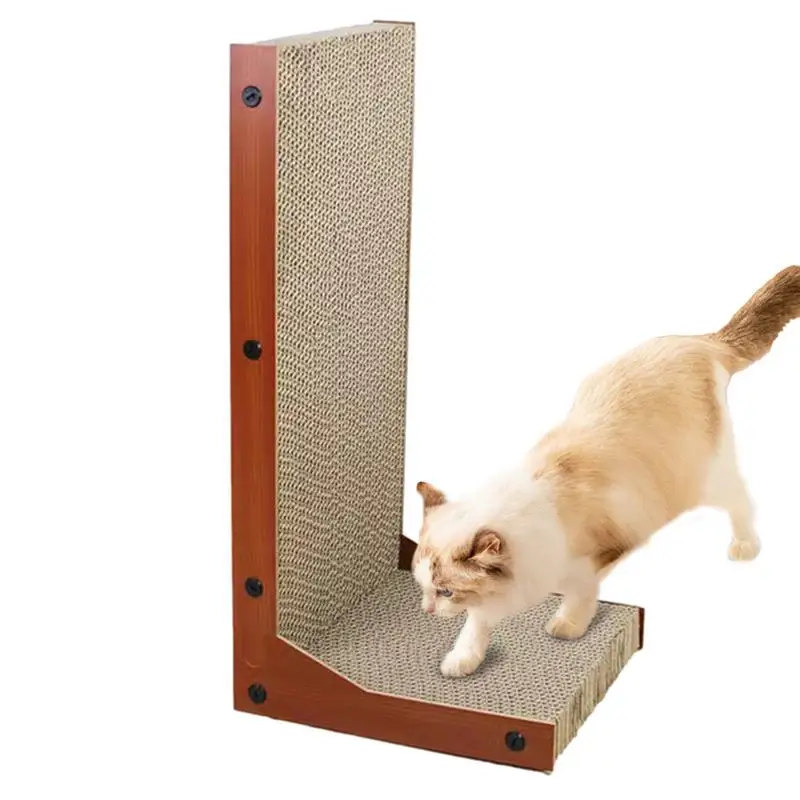 L-Shape Cat Scratcher  Scraper Claw Paw Toys scrapping pet furniture  Claw Paw Toys For Cat Scratcher Kitten Product Abreaction