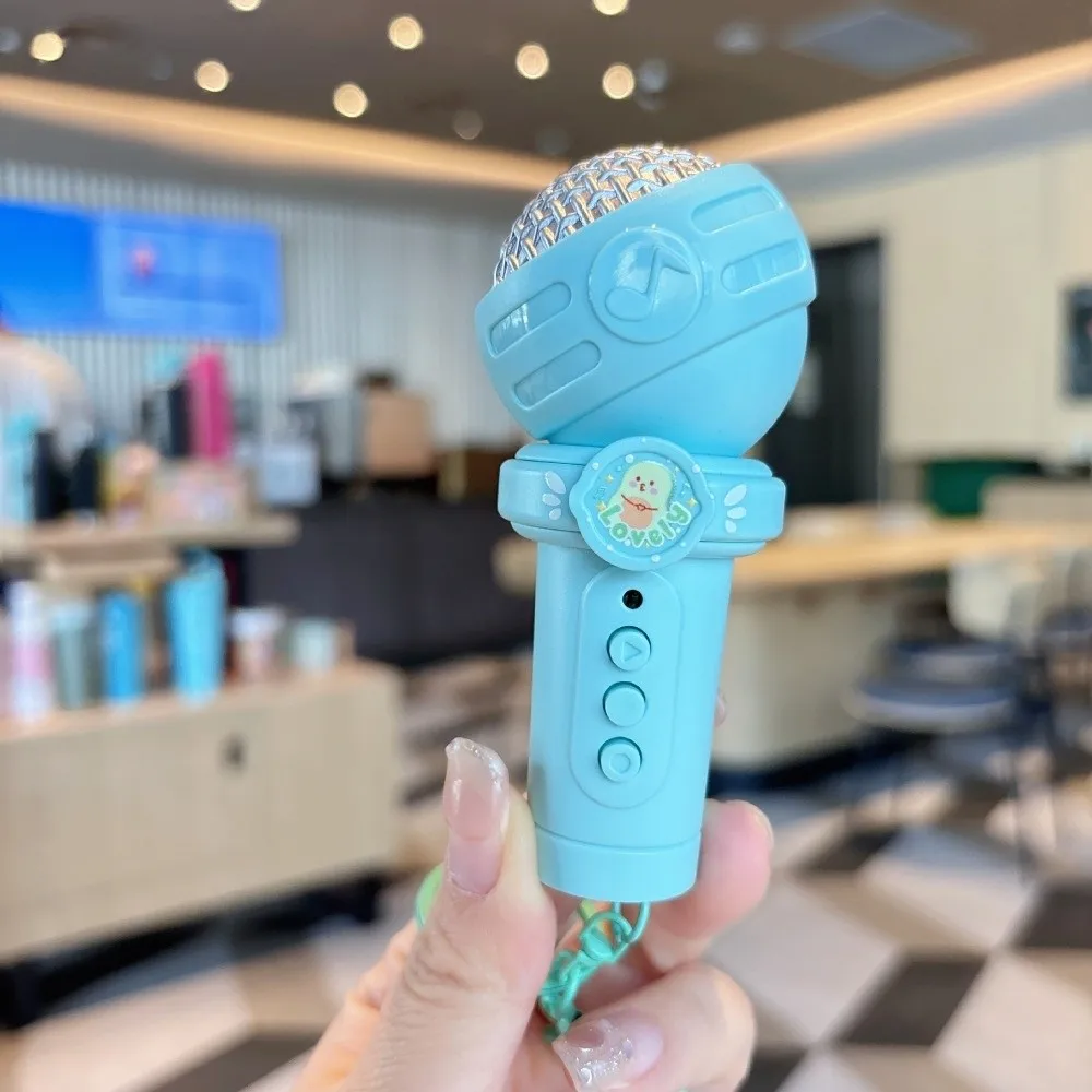 Multifunctional Recording Voice-Recording Microphone Keychain Compact Design Reusable Recording Voice Recorder Keyring