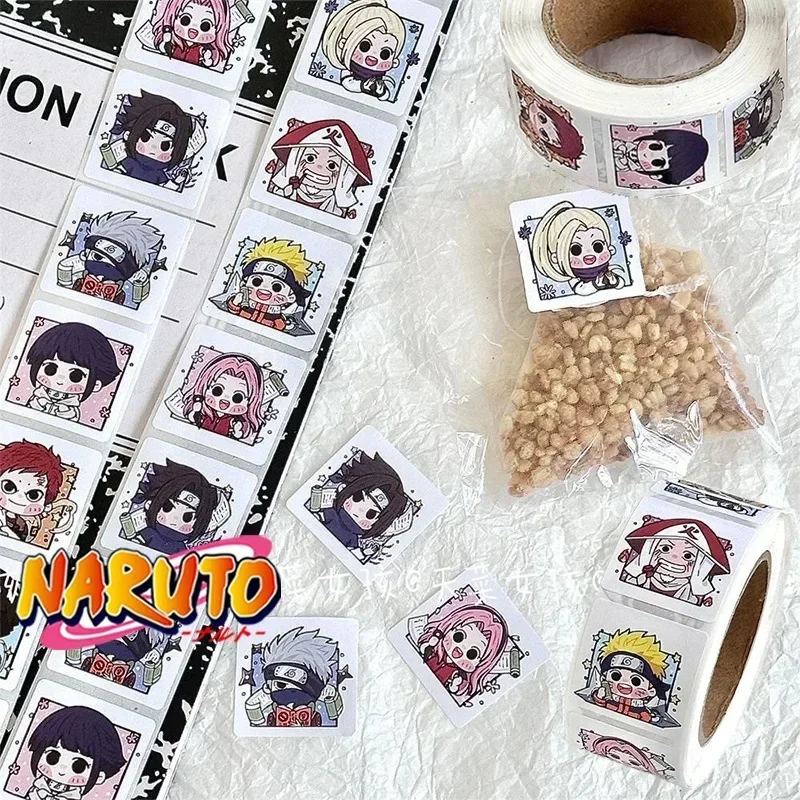 500pcs kawaii New Naruto Sticker Skateboard Guitar Stickers Car Bike Motorcycle Stationery Laptop Notebook Children Toy Gift