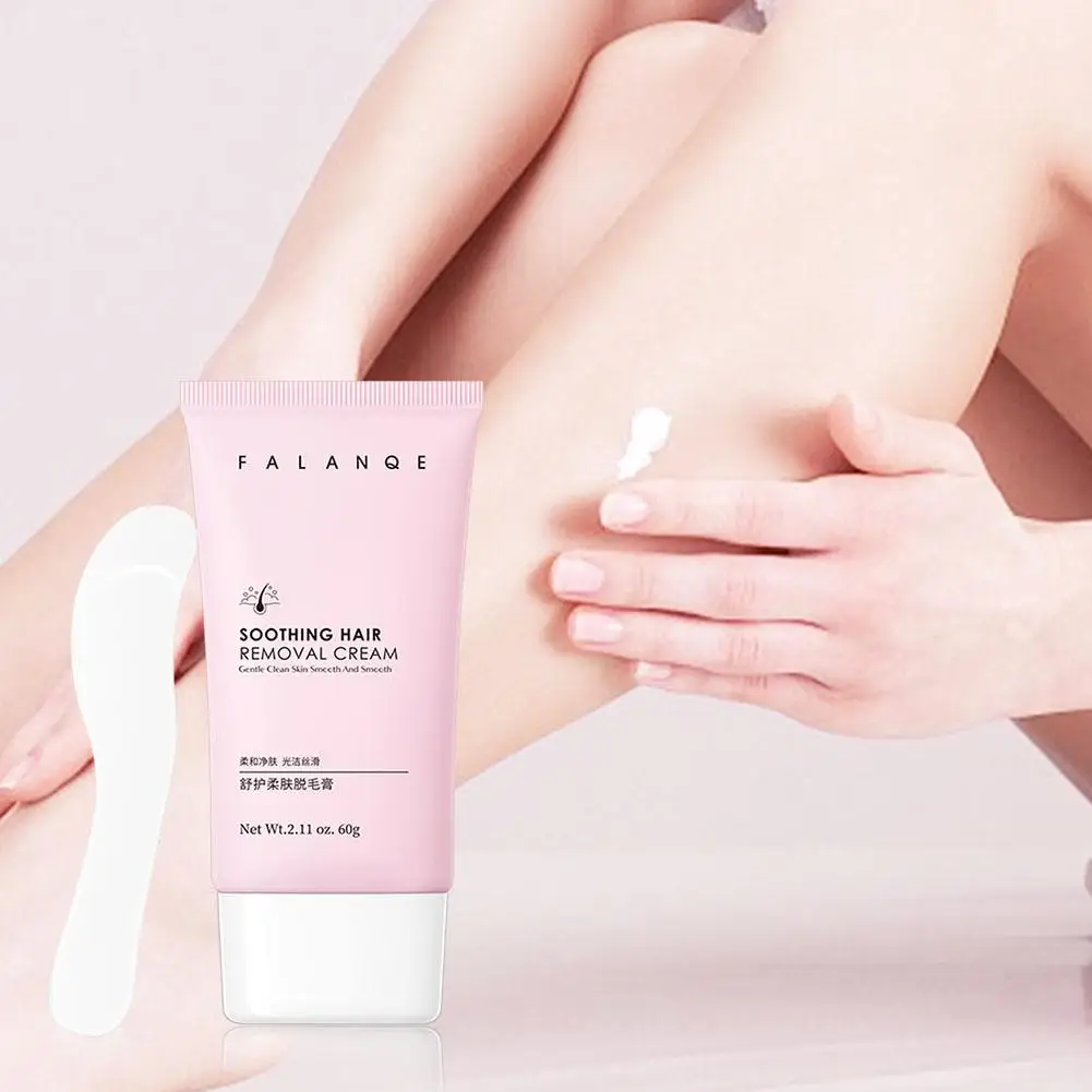 Hair Removal Cream Set Painless Suitable Body Armpits Gently Dissolve Remove Hair Mild Plant Ingredients Repair Moisturize