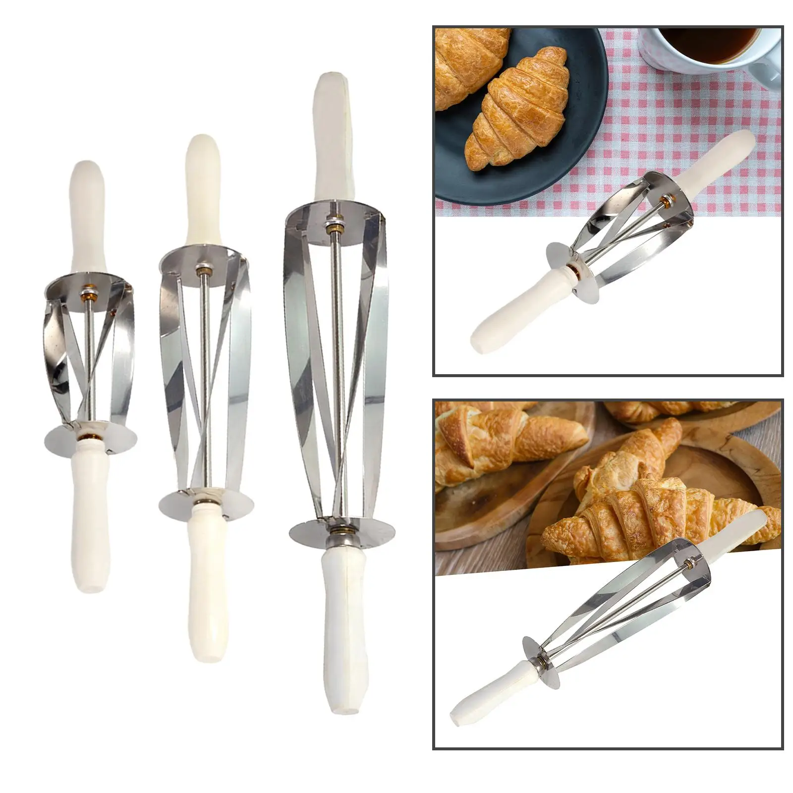 Croissant Cutter Home Rolling Bread Cutter Multifunction Bread Roller Cutter