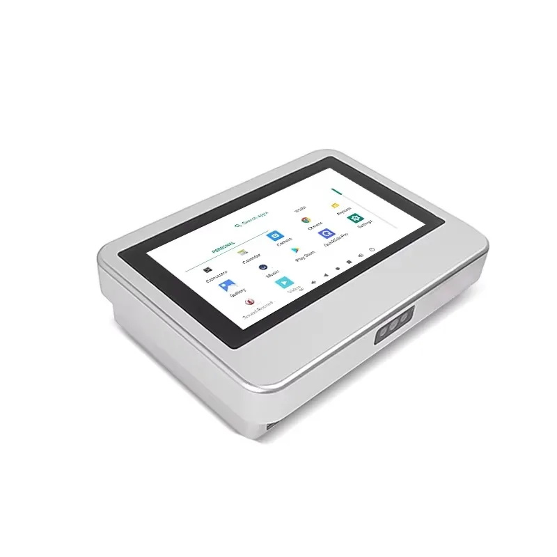 48V POE Order Machine Presentation Barcode Scanners Smart Shopping Cart Android Price Checker